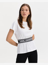 Karl Lagerfeld Logo Tape Тениска